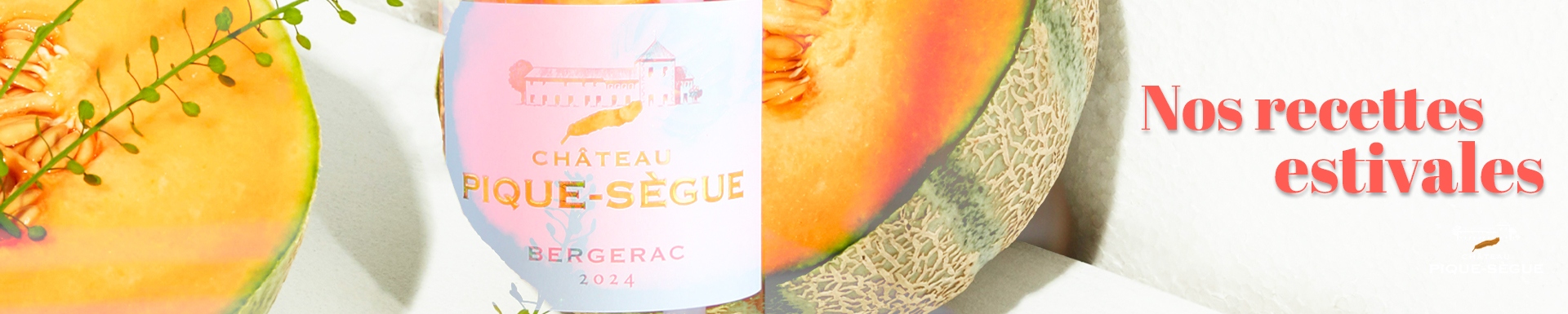 L’été au château Pique-Sègue : des recettes simples et des vins rafraîchissants !